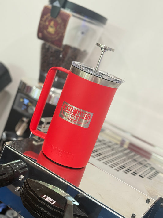 Jesse James Coffee Yeti 34oz French Press
