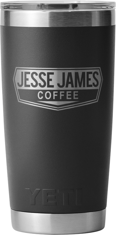 Jesse James Coffee Yeti Rambler 20 OZ Tumbler