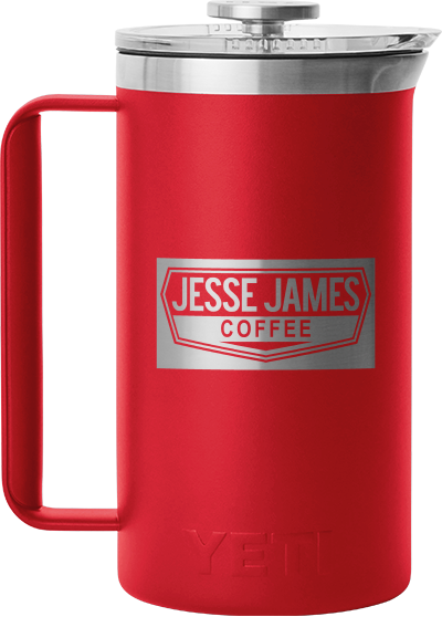 Jesse James Coffee Yeti 34oz French Press