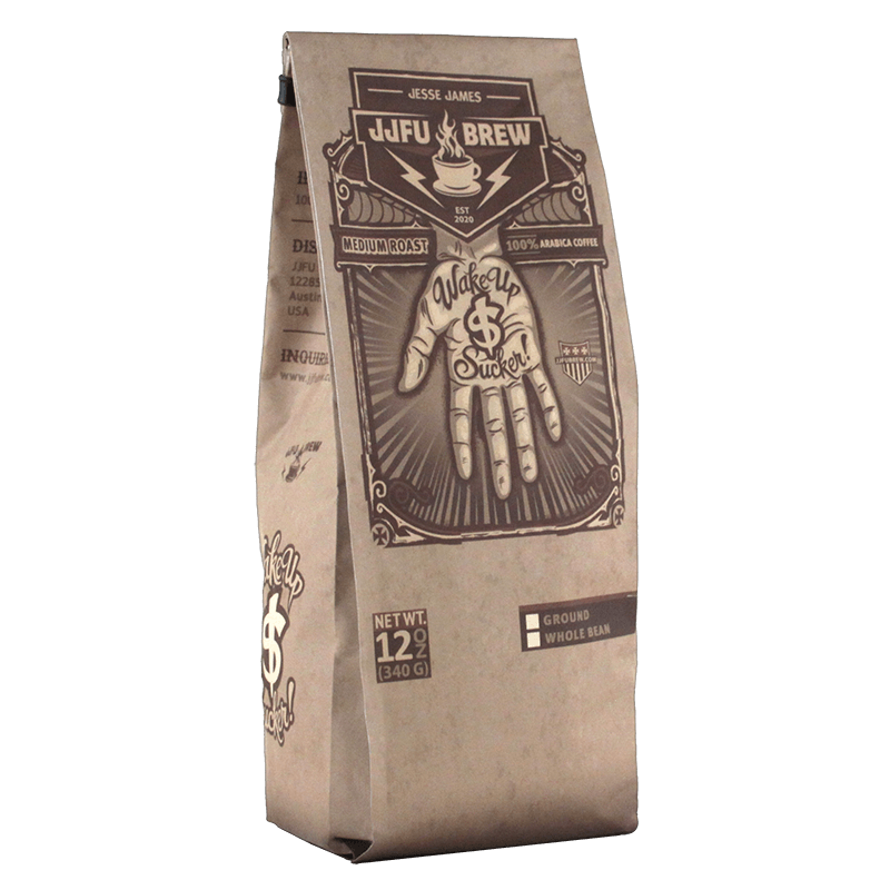 Wake Up Sucker Medium Roast Coffee Front