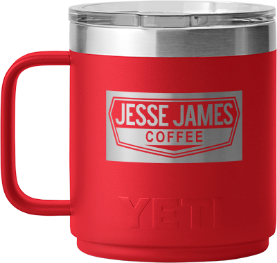 Jesse James Coffee Yeti 10 OZ Stackable Mug